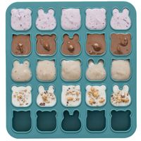 We Might Be Tiny Silicone Mini Snack Mould With Lid - Blue Dusk